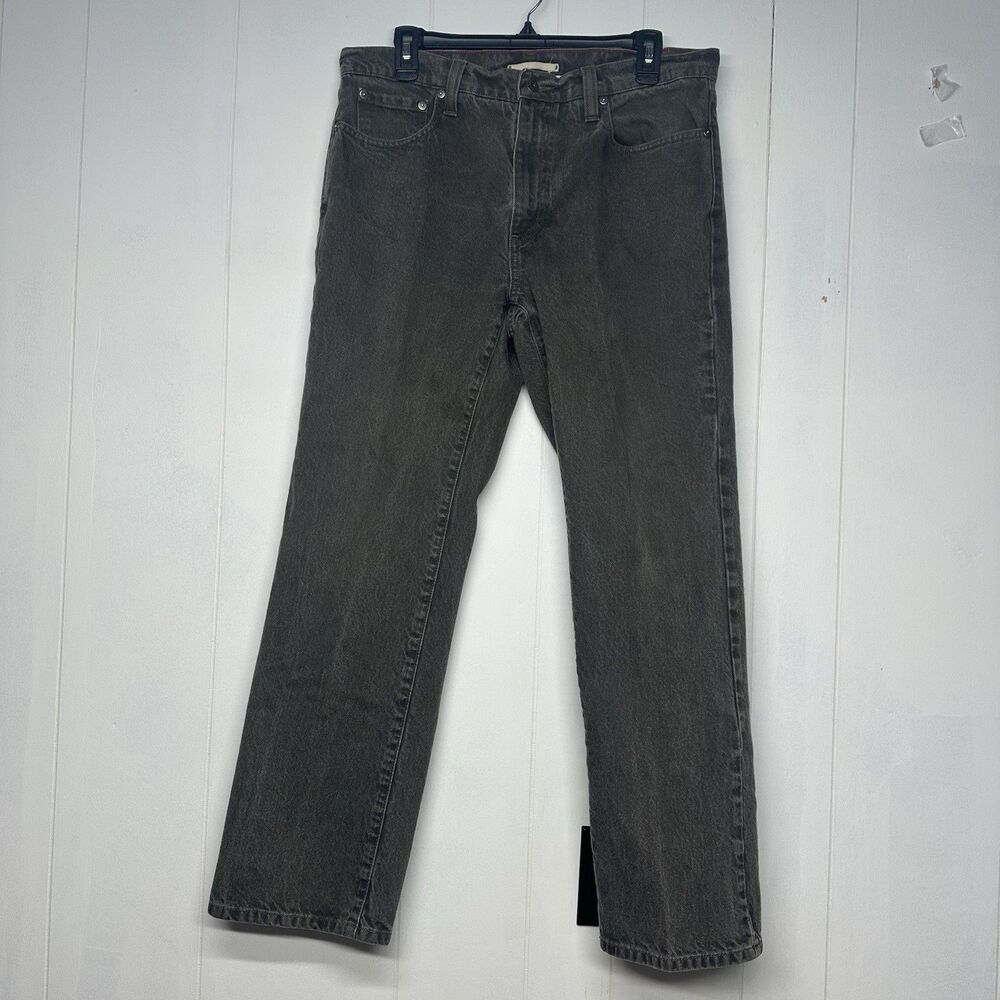 L.L Bean Men’s Faded Gray Jeans 34x30 Straight Leg Denim Pants